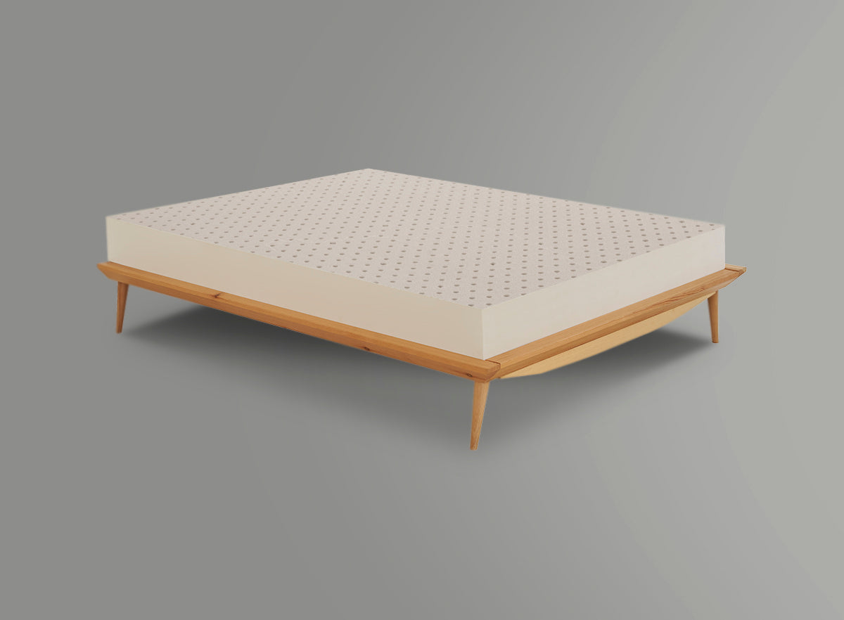 Lofty Dual-Comfort: Double-Sided 100% Natural Latex Mattress | 20 cm GOLS Certified
