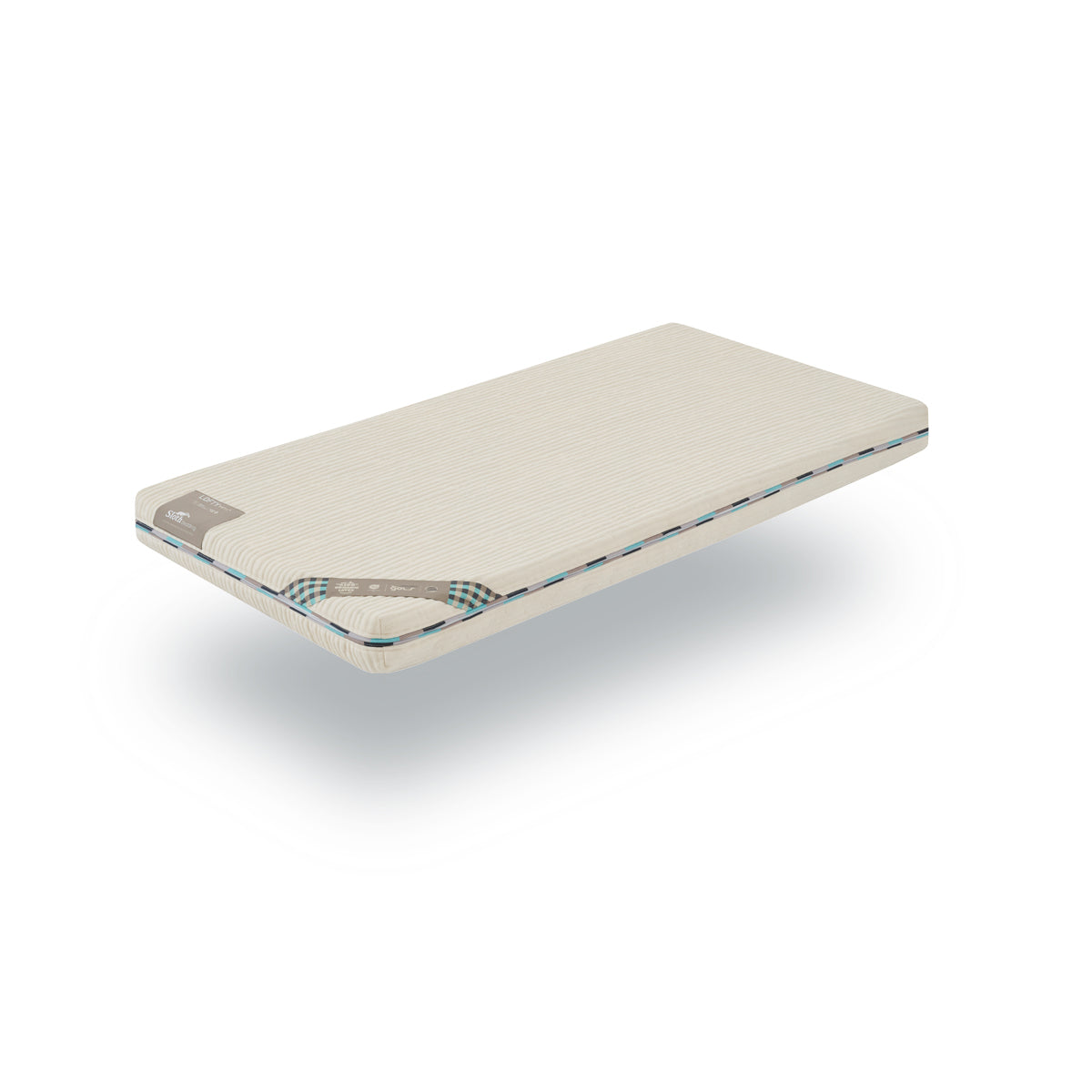 Lofty Baby Organik Lateks Bebek Yatağı 7cm | GOLS Sertifikalı, Güvenli Uyku Yüzeyi