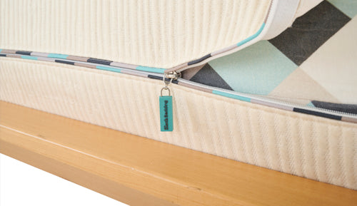 Lofty Baby Organic Latex Baby Mattress 7cm | GOLS Certified, Safe Sleep Surface