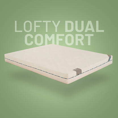Lofty Dual-Comfort: Double-Sided 100% Natural Latex Mattress | 20 cm GOLS Certified