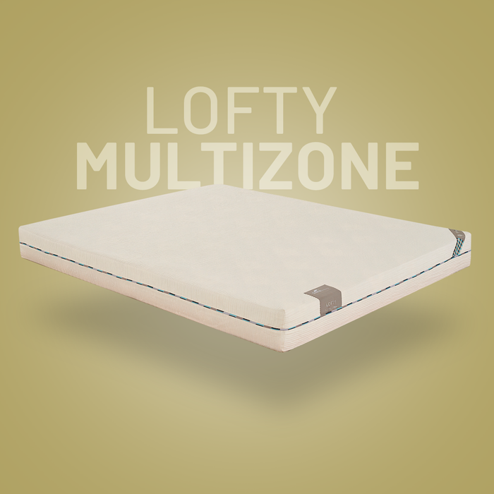 Lofty Multi-Zone: 7 Bölgeli %100 Doğal Lateks Yatak | 20 cm GOLS Sertifikalı