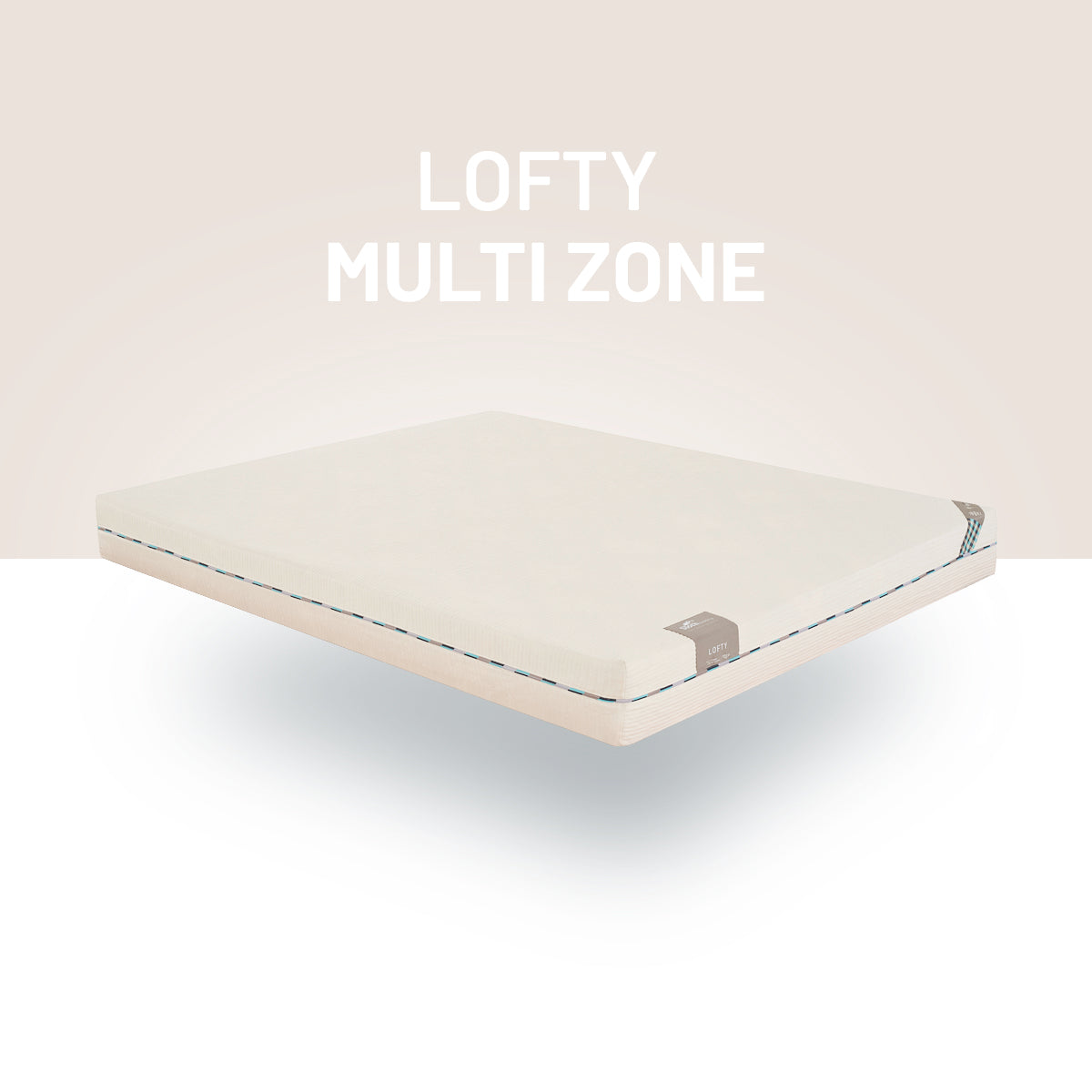 Lofty Multi-Zone: 7 Bölgeli %100 Doğal Lateks Yatak | 20 cm GOLS Sertifikalı